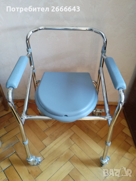 продавам инвалиден стол - тоалетна Ortosted MC 100, снимка 1