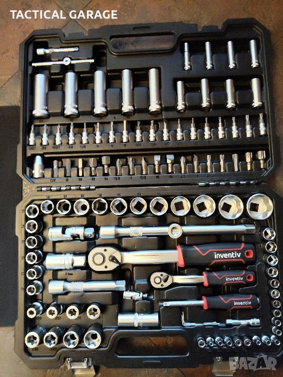 INVENTIV Гедоре 108ч. Комплект Инструмен , снимка 1