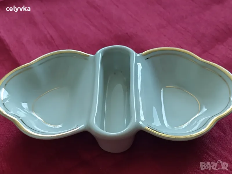 Порцеланова солница, българска Изида , снимка 1