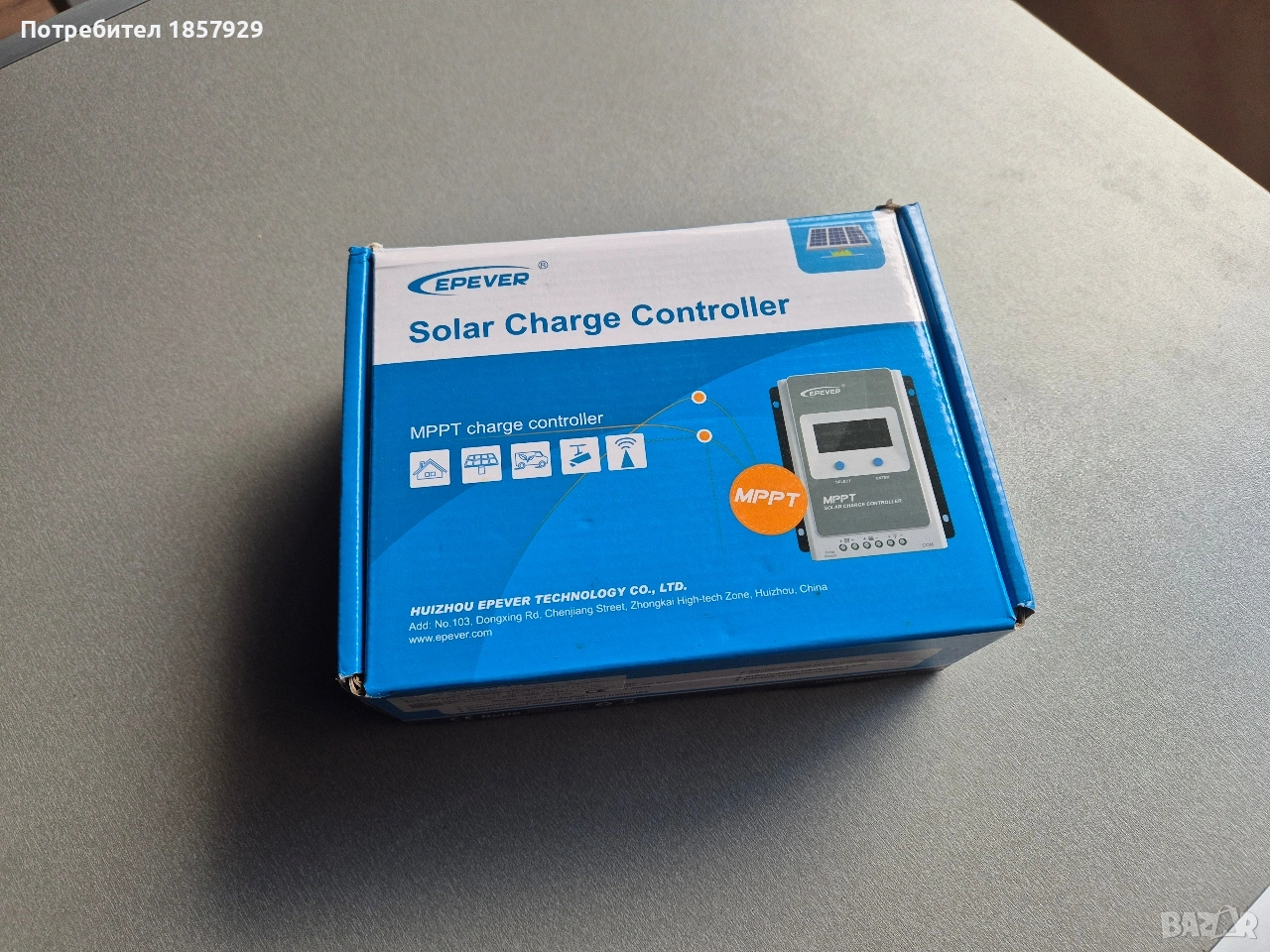 Соларен контролер Epver 10A, снимка 1