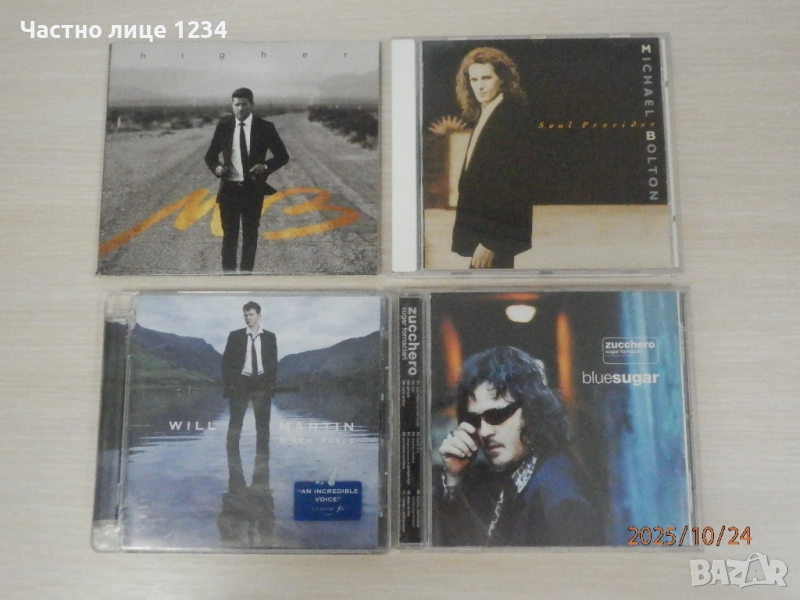 Michael Bolton - Zucchero - Michael Buble - Will Martin, снимка 1
