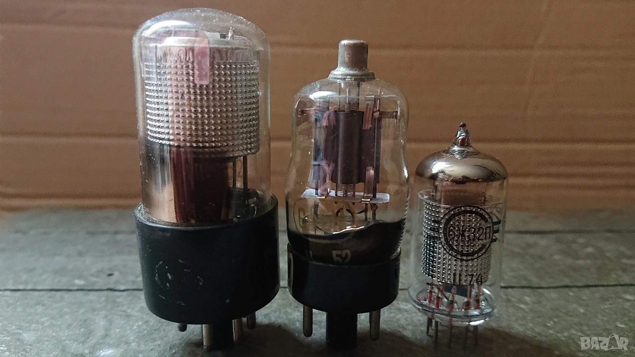 Нови радиолампи 6П6С, 6Ф5М. Използвана радиолампа 6Ж32П., снимка 1