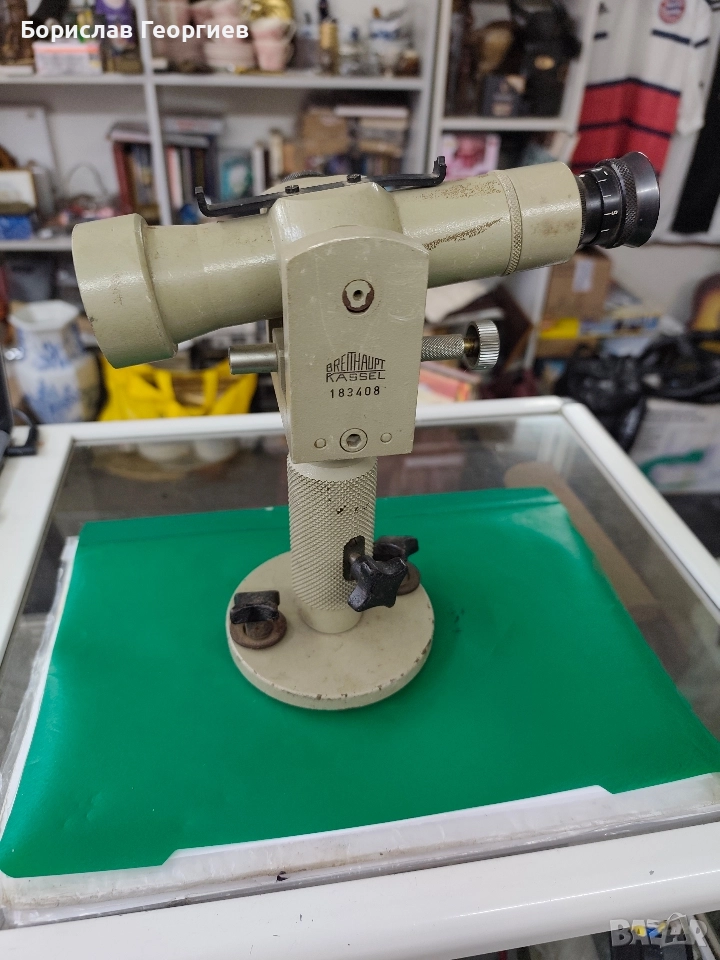 Стар теодолит Breithaupt kassel, снимка 1