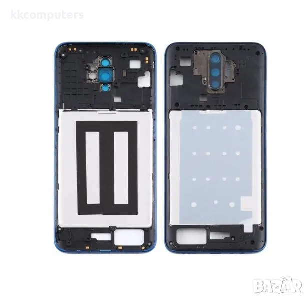 Среден борд за OPPO A5 (2020) Черен Баркод : 240666, снимка 1