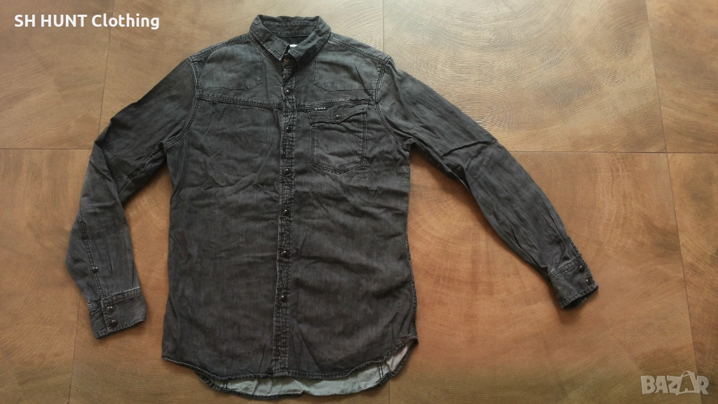 G-Star TAILOR Vintage Shirt размер M мъжа дънкова риза 21-59, снимка 1