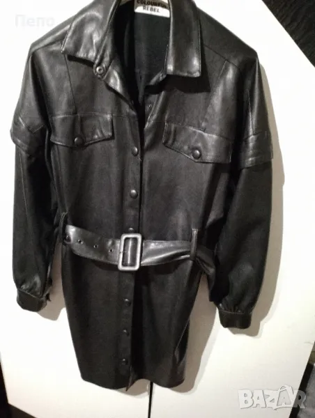 Кожена рокля, снимка 1