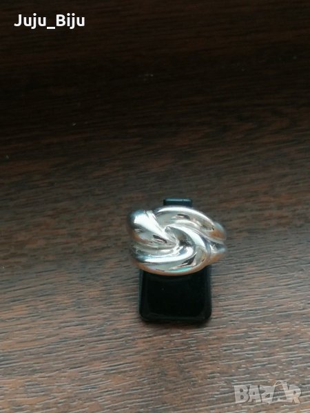 Сребърен пръстен, размер 56 може да се направи с размер по Ваш избор, снимка 1
