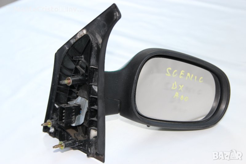 Дясно огледало Renault Scenic I (1999-2003г) Рено Сценик / електрическо / температурен датчик 7 пина, снимка 1