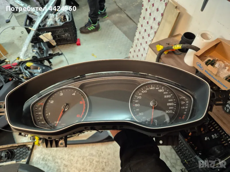 Километраж ауди а4б9 , снимка 1