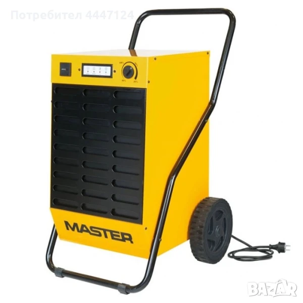 Електрически влагоуловител, Под наем, Дебит на въздуха, m3/h160, снимка 1