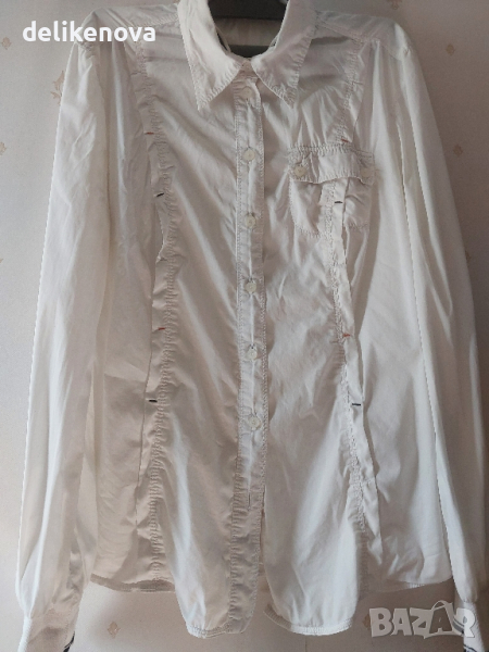 MarCain Original Size XL Бяла риза, снимка 1