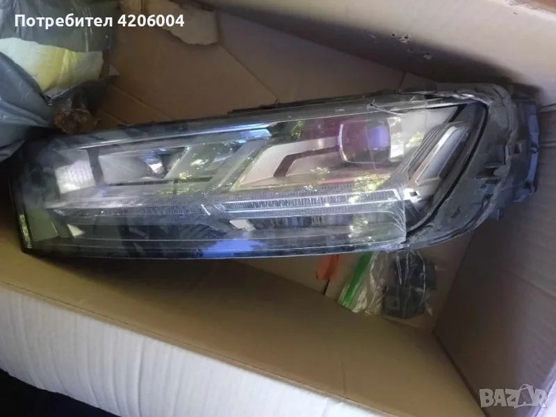 Ляв фар за АУДИ Q7 4M, снимка 1