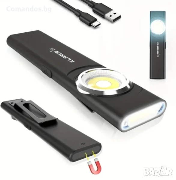 фенерче Klarus E5 600 лумена (Black) , снимка 1