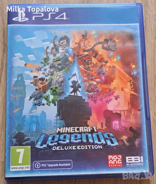 Игра за PS4 - Minecraft Legends Deluxe Edition, снимка 1