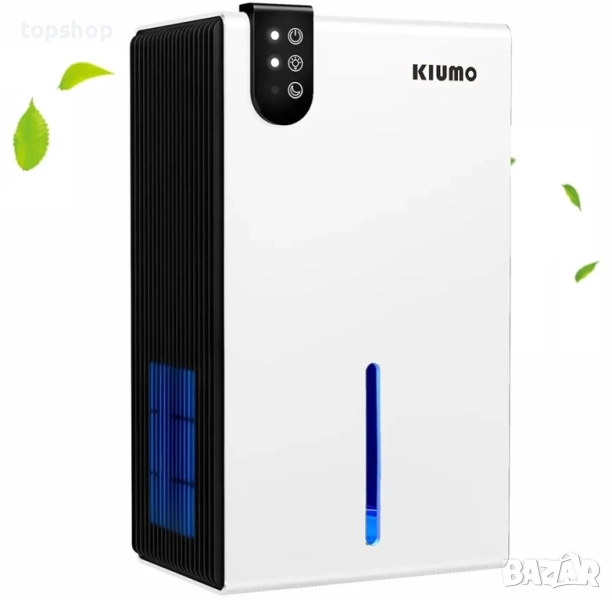 Нов тестван влагоуловител Kiumo CT9, (30 м²) 2,5 л, С автоматично спиране, 7 цвята ред светлина, снимка 1