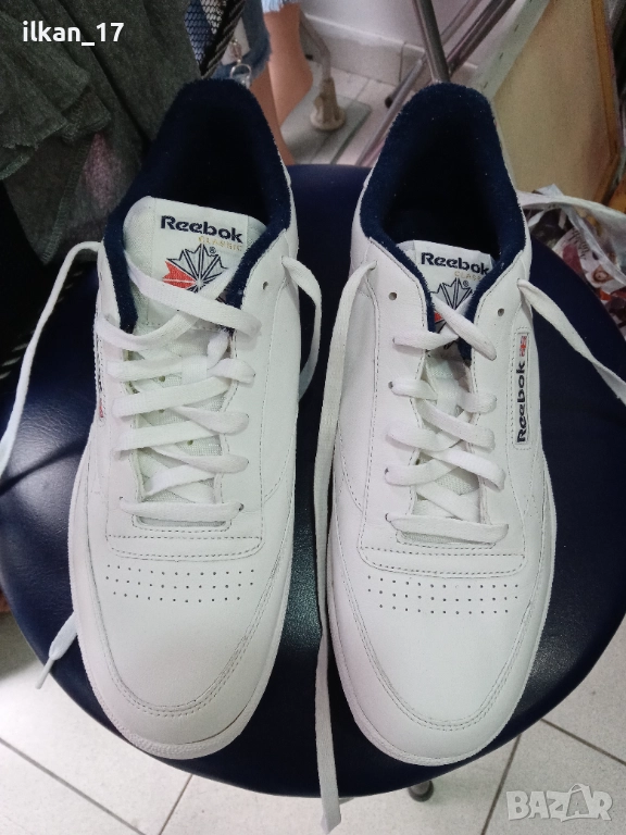 Маратонки Reebok classic Оригинални Нови от естествена кожа и шити и лепени внос Германи, снимка 1