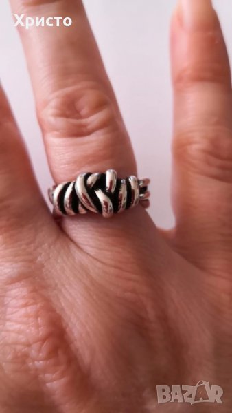 Сребърен пръстен за жени - 925 , снимка 1