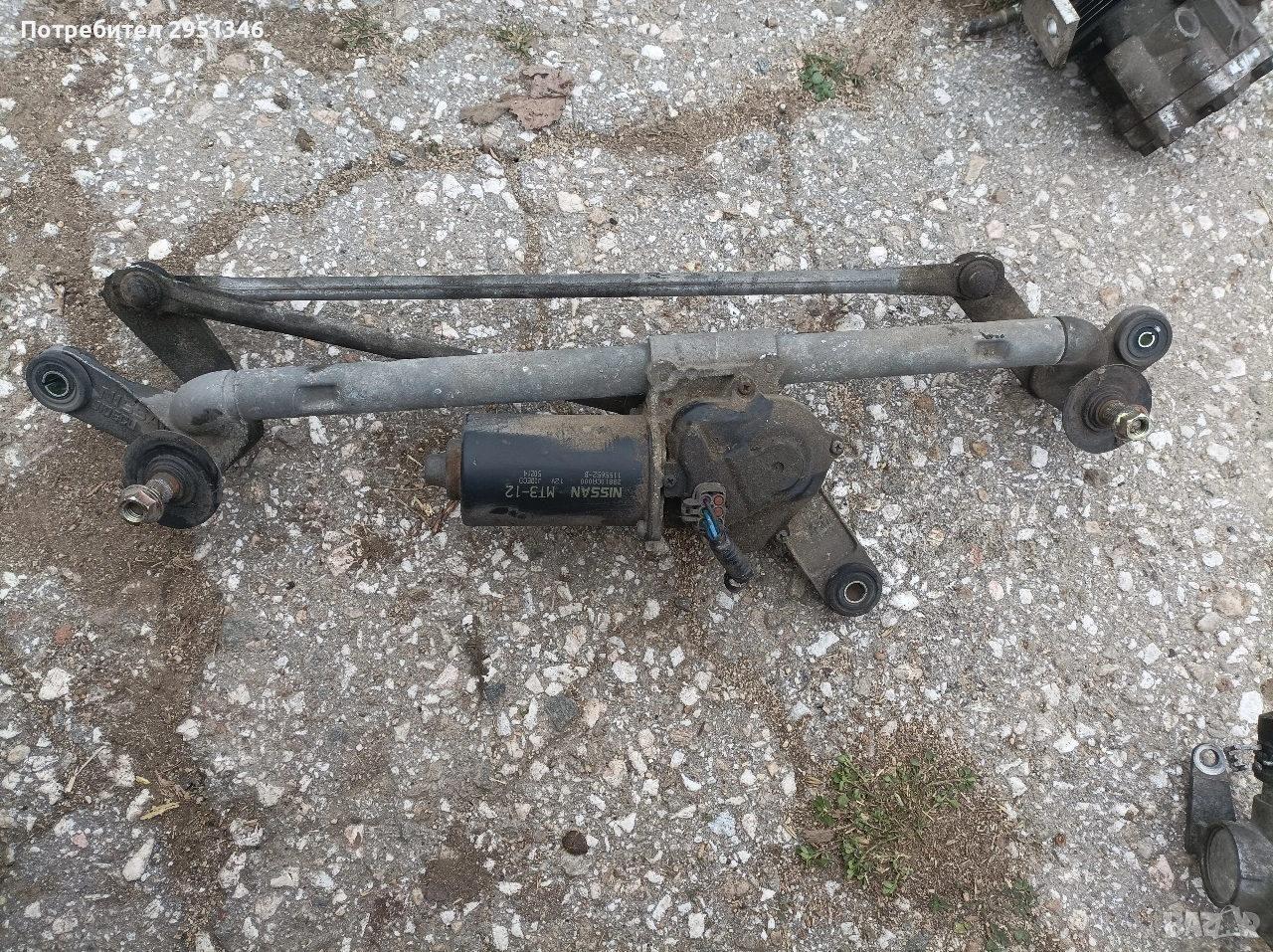 механизъм чистачки моторче рамена Нисан Мурано Nissan Murano Z50

, снимка 1