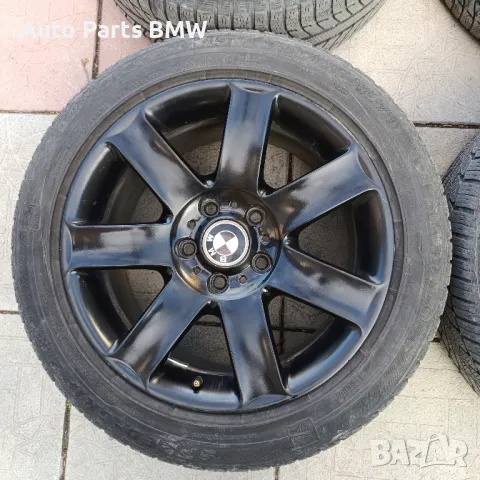 Джанти BMW 16 цола Style 44 със зимни гуми 205/55/16 БМВ джанти 5х120, снимка 6 - Гуми и джанти - 48082592