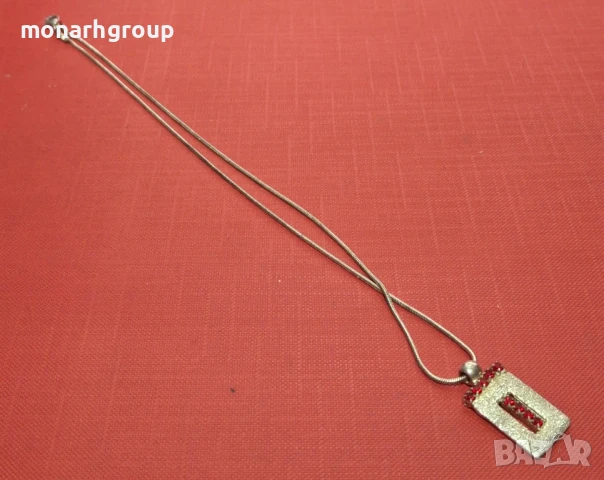 Сребърен ланец / скъсана закопчалка, снимка 5 - Колиета, медальони, синджири - 51043585