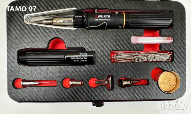 Wurth 0984 990 100 - Газов поялник неразличим от нов!, снимка 2 - Поялници и запояване - 52916259