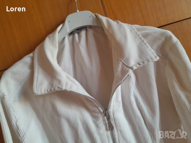 *So What*Бяло джинсово яке тип сако, снимка 7 - Сака - 51504144