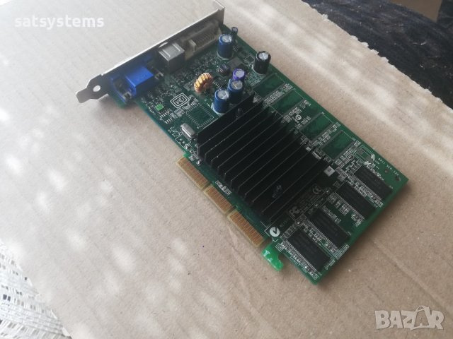 Видео карта NVidia GeForce MSI FX5200(MS-8911) 128MB DDR 64bit AGP, снимка 4 - Видеокарти - 38028457