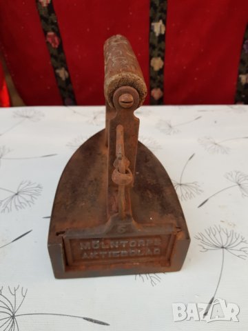 Стара шведска ютия, снимка 5 - Антикварни и старинни предмети - 37803456