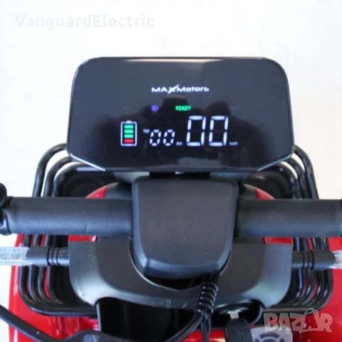 Електрическа четириколка с 3 места Х4 1500W / 48V / 20Ah - Red, снимка 6 - Мотоциклети и мототехника - 51271761