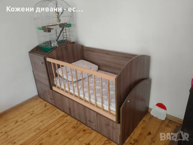 бебекко/детско легло с нов матрак , снимка 5 - Бебешки легла и матраци - 56072181