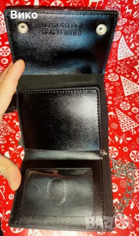 Harley Davidson, кожен портфейл, снимка 2 - Портфейли, портмонета - 47688887