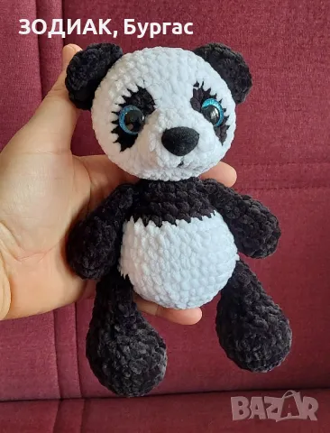 ПАНДА - Кукла Амигуруми от Галина Ангелова, снимка 2 - Плюшени играчки - 28124672