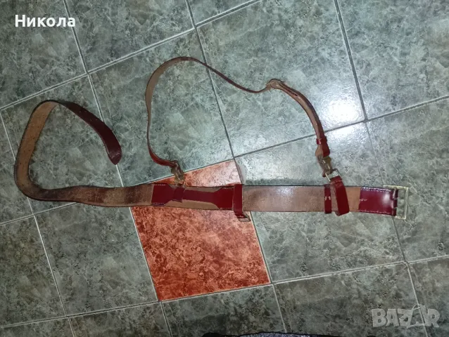 Офицерски колан, снимка 3 - Антикварни и старинни предмети - 49817815