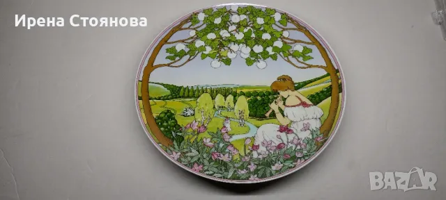 Колекционерска чиния от Villeroy and Boch, Heinrich, Германия.
Fruhling - Пролет.
, снимка 4 - Картини - 47917459
