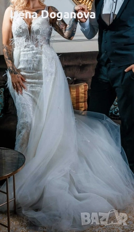 Булчинска рокля, снимка 3 - Сватбени рокли - 52039330