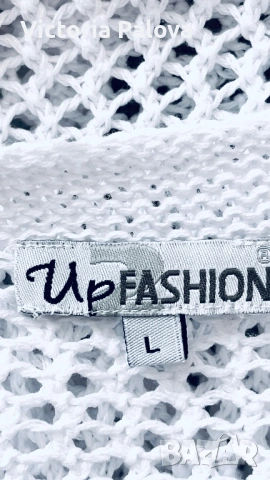 Модерна ажурна блуза органик памук, снимка 8 - Блузи с дълъг ръкав и пуловери - 54019806