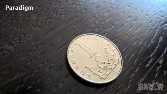 Монета - Чехия - 1 крона | 1993г.