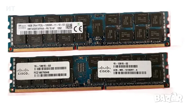 Сървърна RAM памет 16GB Cisco / SK Hynix DDR3L 1600MHz ECC Reg