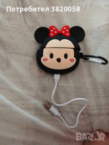 Безжични слушалки с калъфче Minnie или Mickey Mouse, снимка 5 - Слушалки, hands-free - 42211007