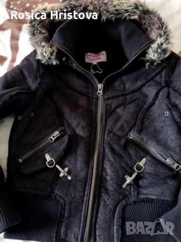 Топло късо яке, снимка 4 - Якета - 53138427