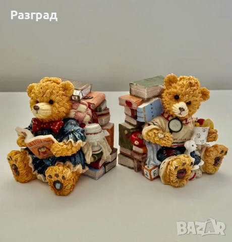 Винтидж комплект детски подпори за книги, снимка 7 - Декорация за дома - 50591244