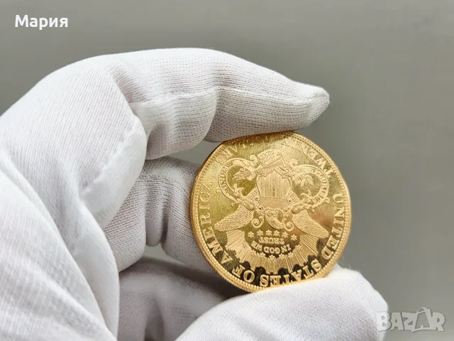 20 Американски долара 1849г Liberty Head double eagle, снимка 3 - Нумизматика и бонистика - 56117063