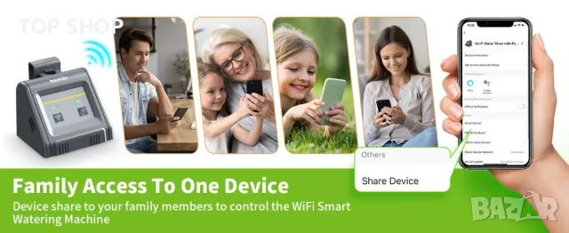 Автоматична WiFi система за напояване RAINPOINT WiFi, снимка 12 - Напояване - 49105355