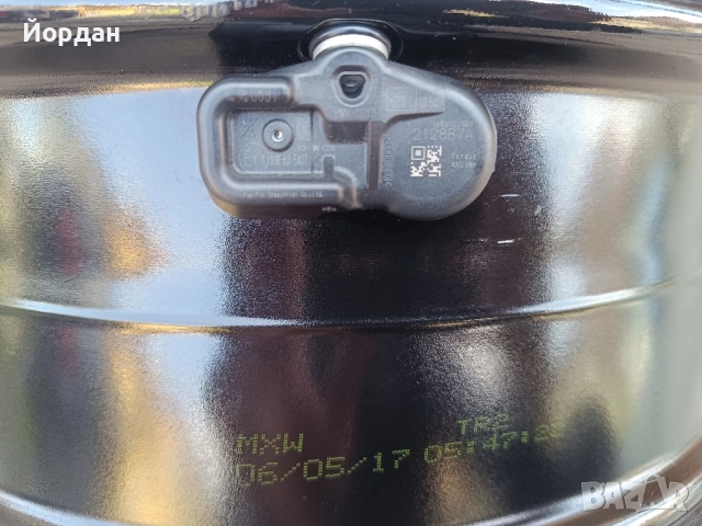 ОРИГИНАЛНИ джанти 17 ' цола 5x114,3 TOYOTA / ТОЙОТА 60,1 ЕТ39 7J + датчици, снимка 13 - Гуми и джанти - 54240393