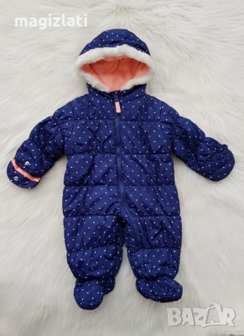 Бебешки космонавт Carter's 6-9 месеца, снимка 6 - Бебешки ескимоси - 35383717