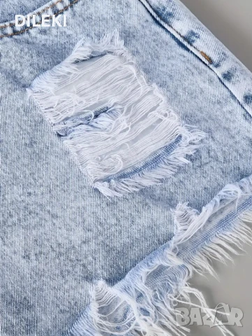 къси панталонки от деним, снимка 6 - Къси панталони и бермуди - 51272056