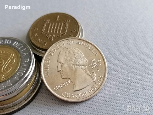 Монета - САЩ - 1/4 (четвърт) долар АUNC (Кентъки) | 2001г., снимка 2 - Нумизматика и бонистика - 36989171