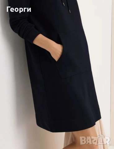 Спортна рокля тип суитшърт с висока яка, р-р S-M, снимка 3 - Рокли - 52252235