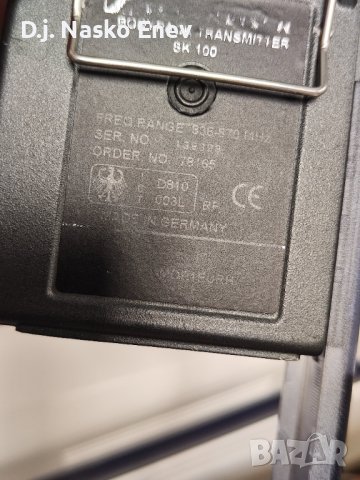 SENNHEISER SK100/G1 (838-870 MHz) x 2 бр. бодипак предаватели напълно функционални, снимка 8 - Микрофони - 37548221