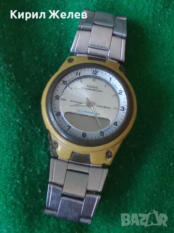 CASIO ILLUMINATOR РЯДЪК МОДЕЛ МЪЖКИ ЧАСОВНИК С ОРИГИНАЛНА ВЕРИЖКА УНИКАТ 33282, снимка 17 - Мъжки - 38741253